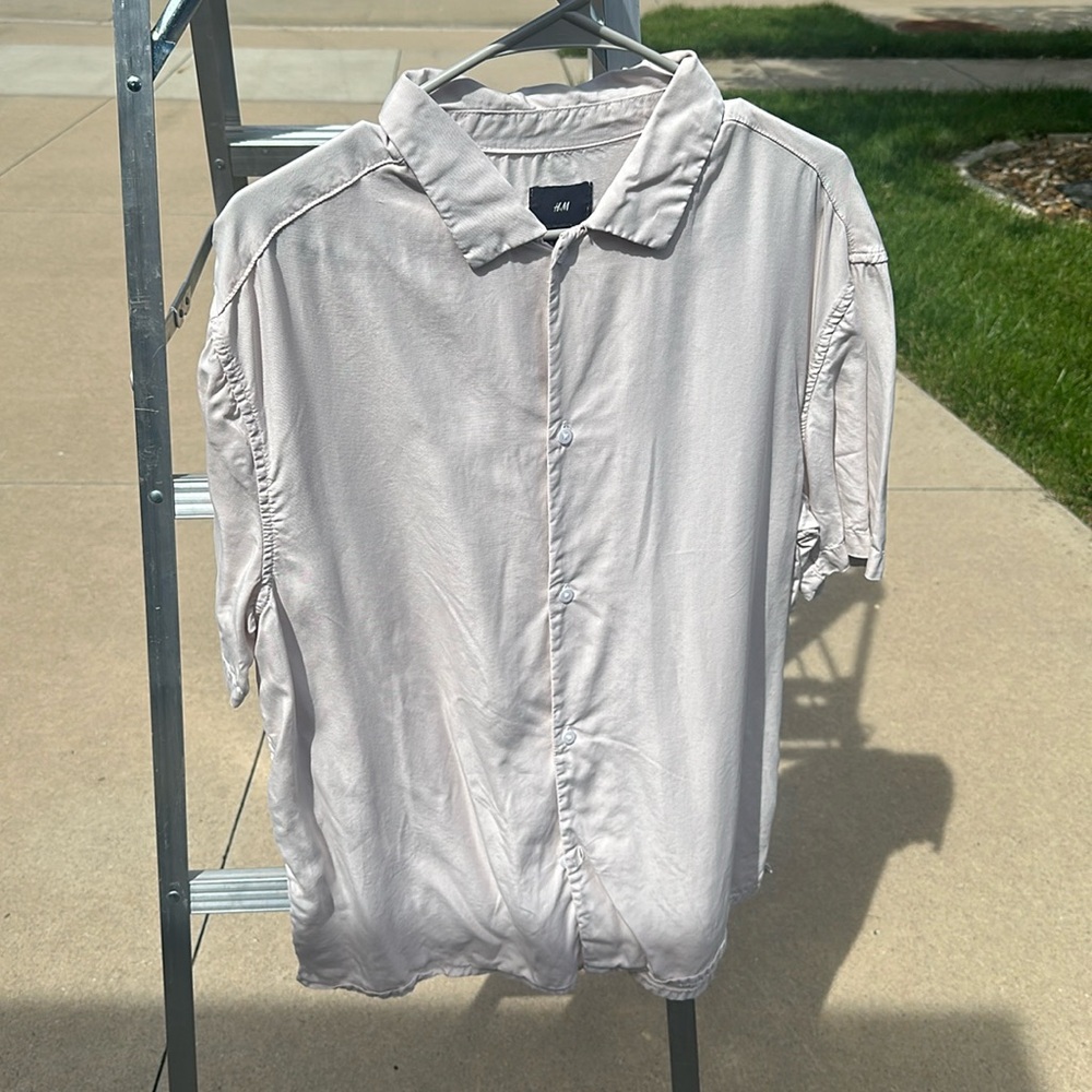 H&M Short Sleeve Button Down Shirt